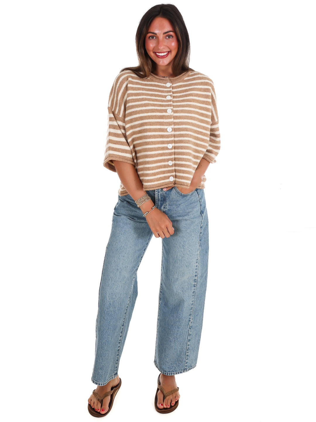 Smoky Mountain Stripe Sweater