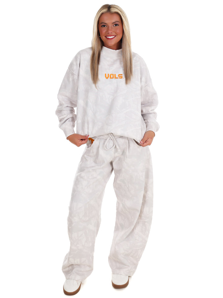 Vols Block Camo Mock Neck Pullover