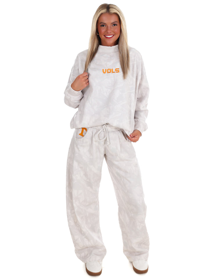 Vols Block Camo Mock Neck Pullover