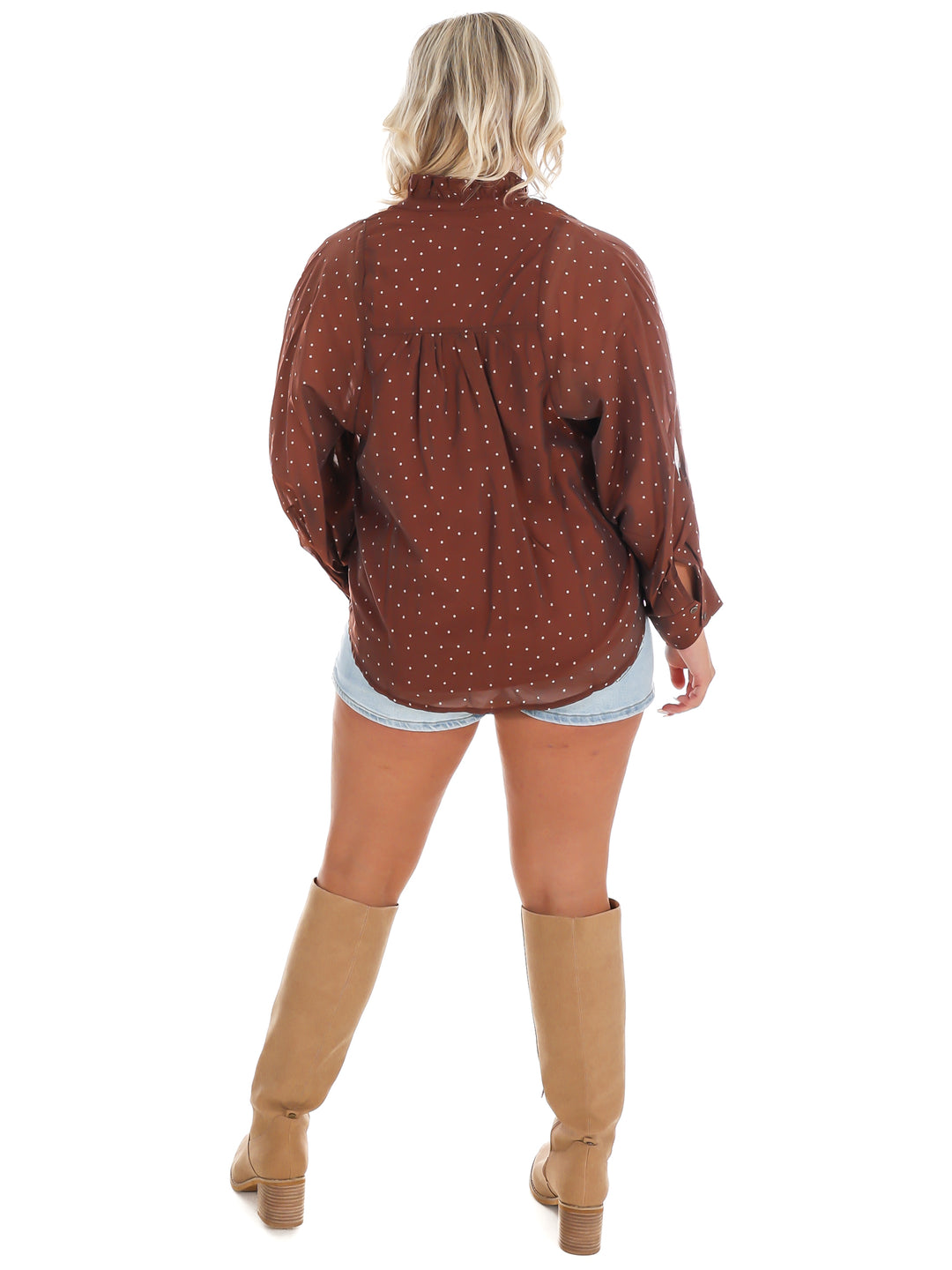 Forever Classic Polka Dot Top