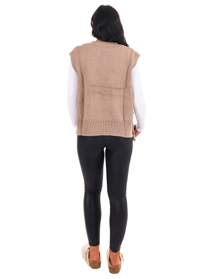 Swept Away Side Tie Sweater