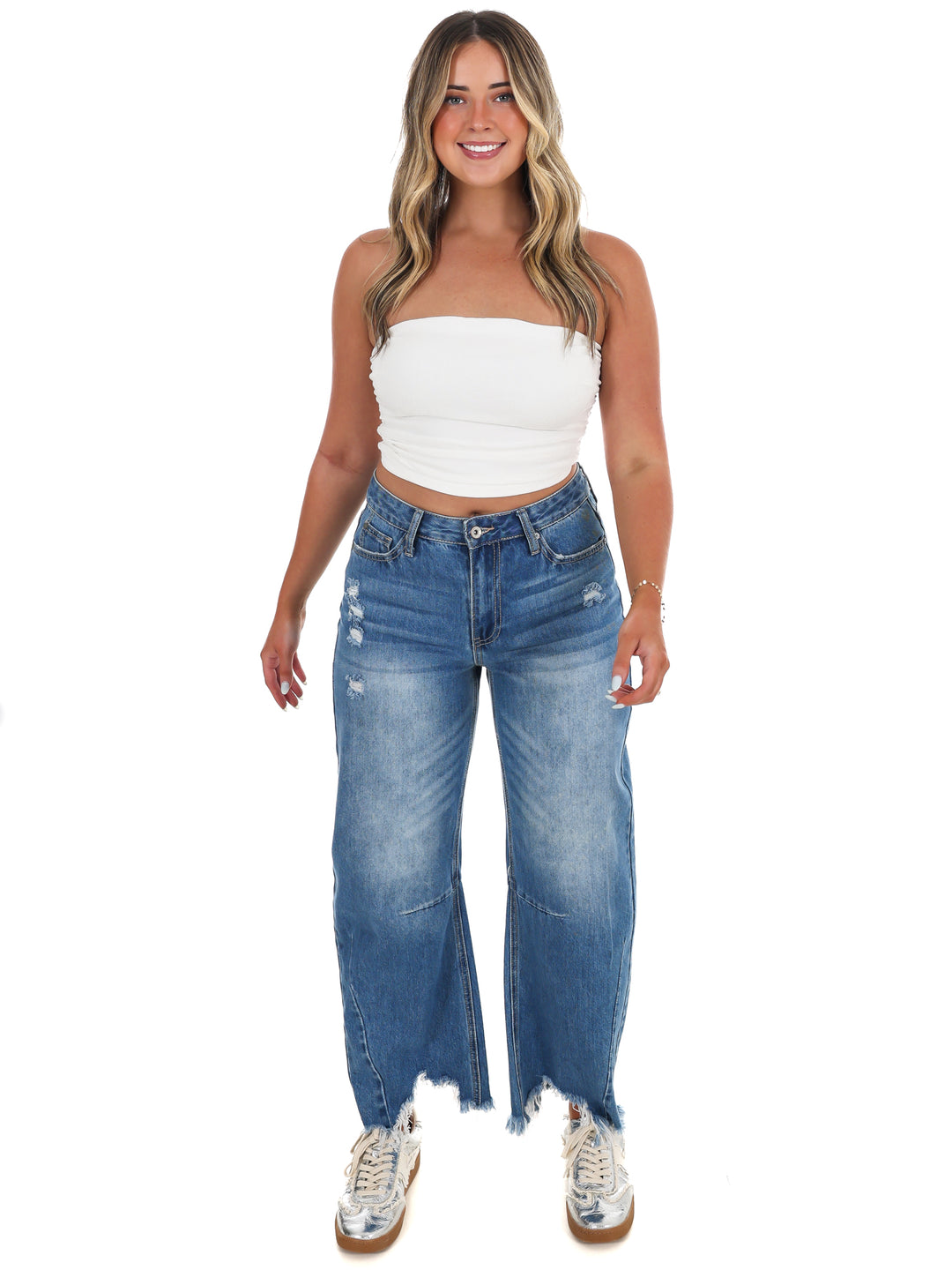 Simple Intentions Linen Tube Top