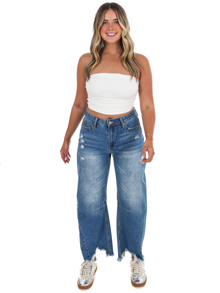 Simple Intentions Linen Tube Top