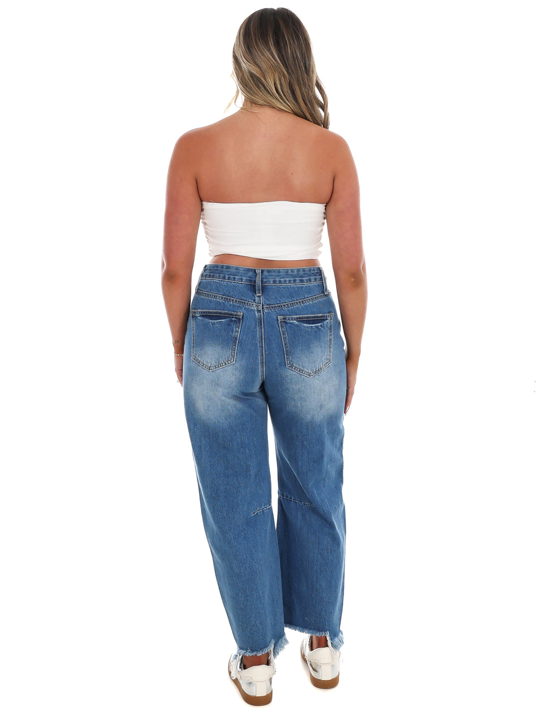 Simple Intentions Linen Tube Top