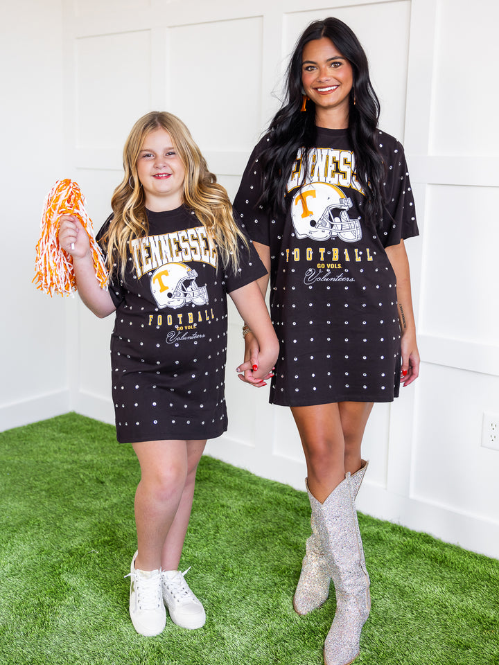 Tennessee Volunteers All Over Rhinestone T-Shirt Dress