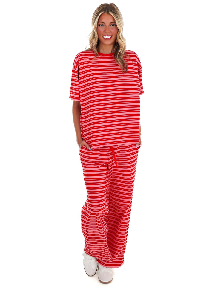 Weekend Escape Stripe Pants