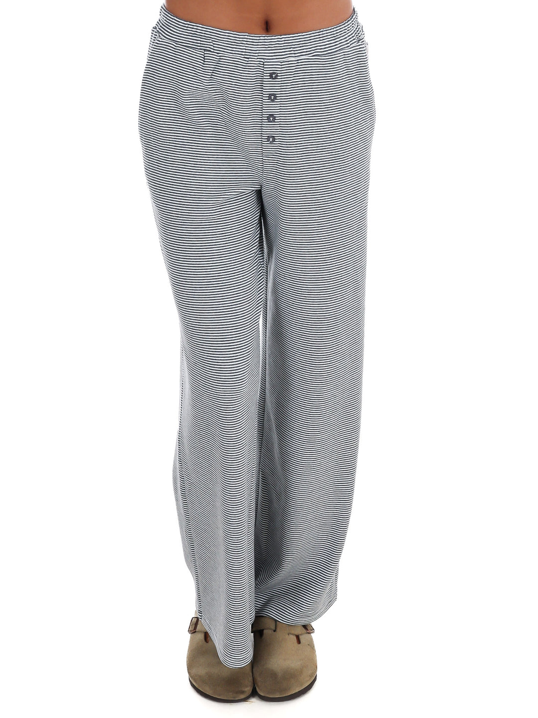 Cozy Girl Stripe Soft Knit Pants