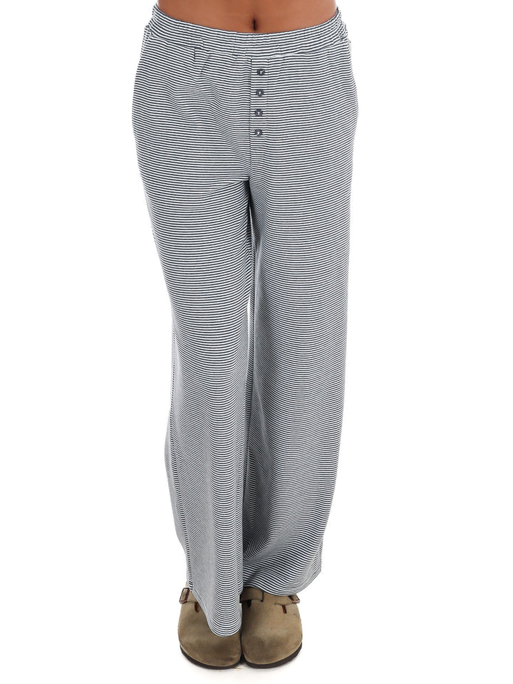 Cozy Girl Stripe Soft Knit Pants