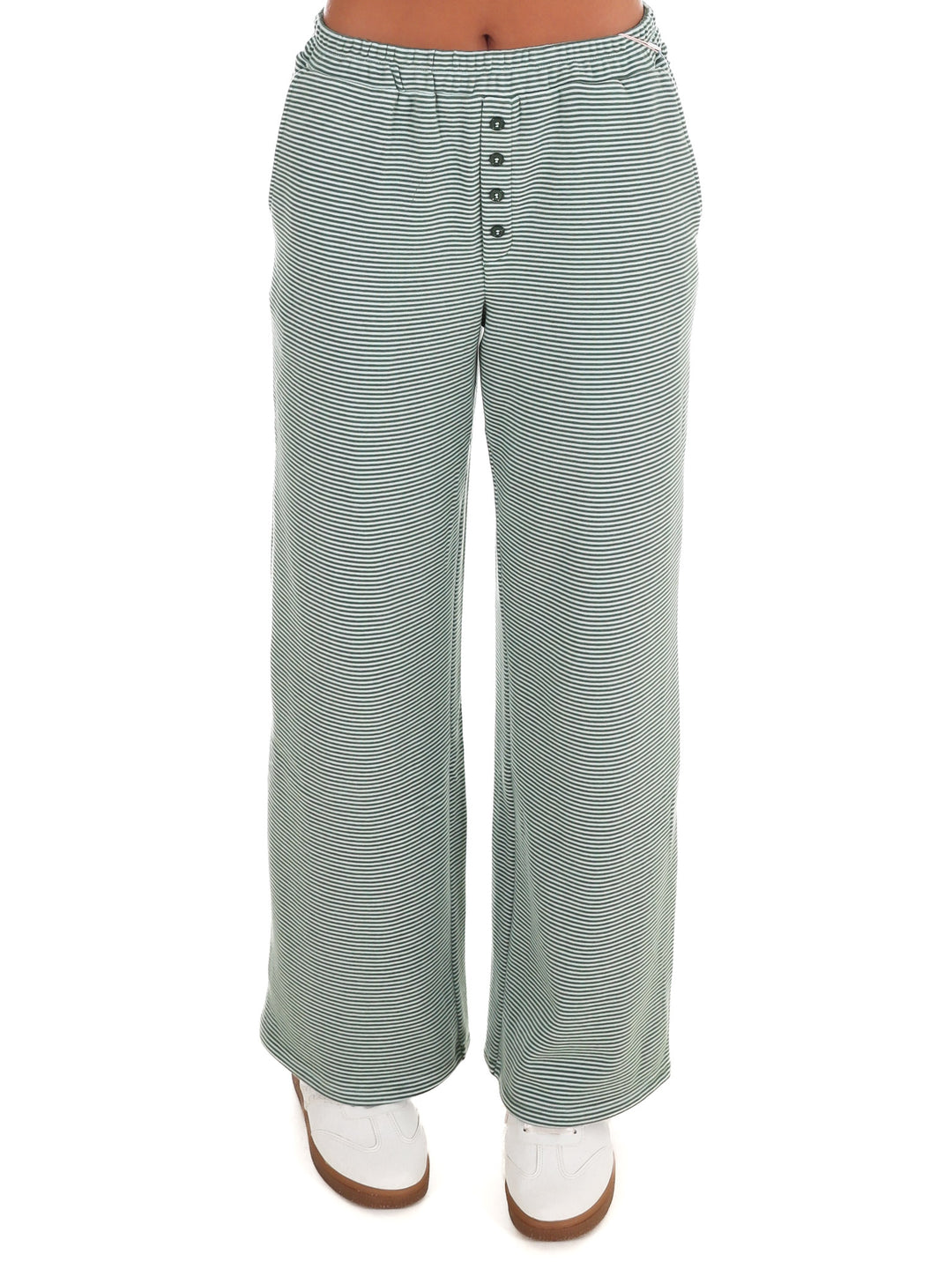 Cozy Girl Stripe Soft Knit Pants