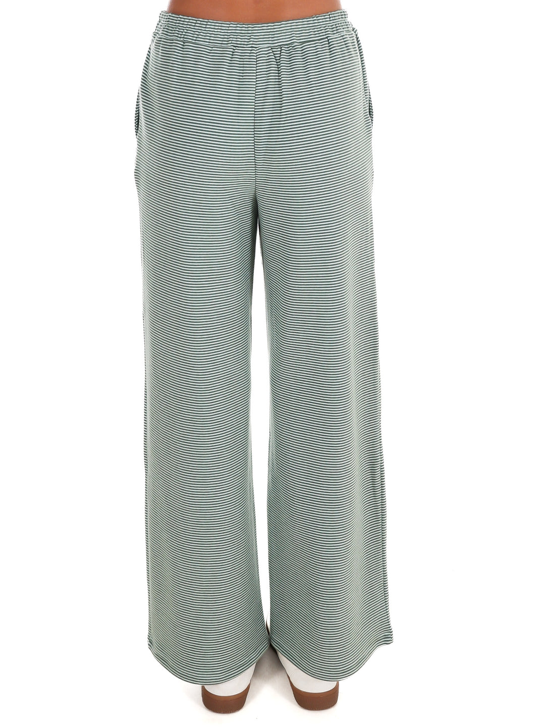 Cozy Girl Stripe Soft Knit Pants