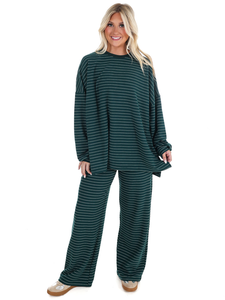 Warm Wishes Fleece Oversized Top