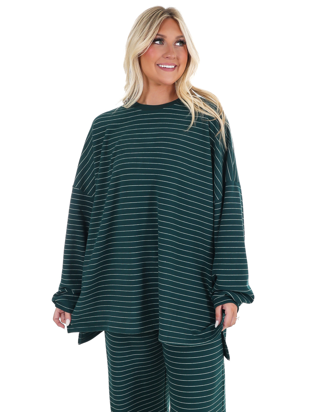 Warm Wishes Fleece Oversized Top