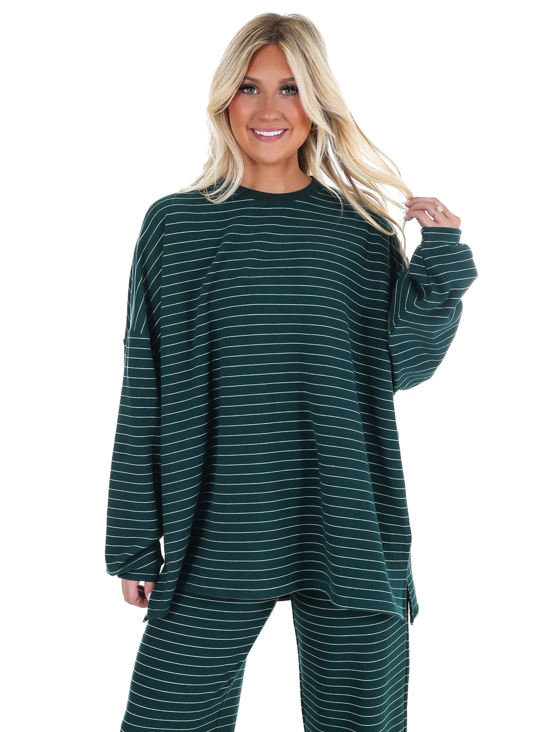 Warm Wishes Fleece Oversized Top