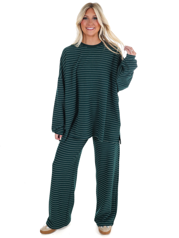 Warm Wishes Fleece Oversized Top