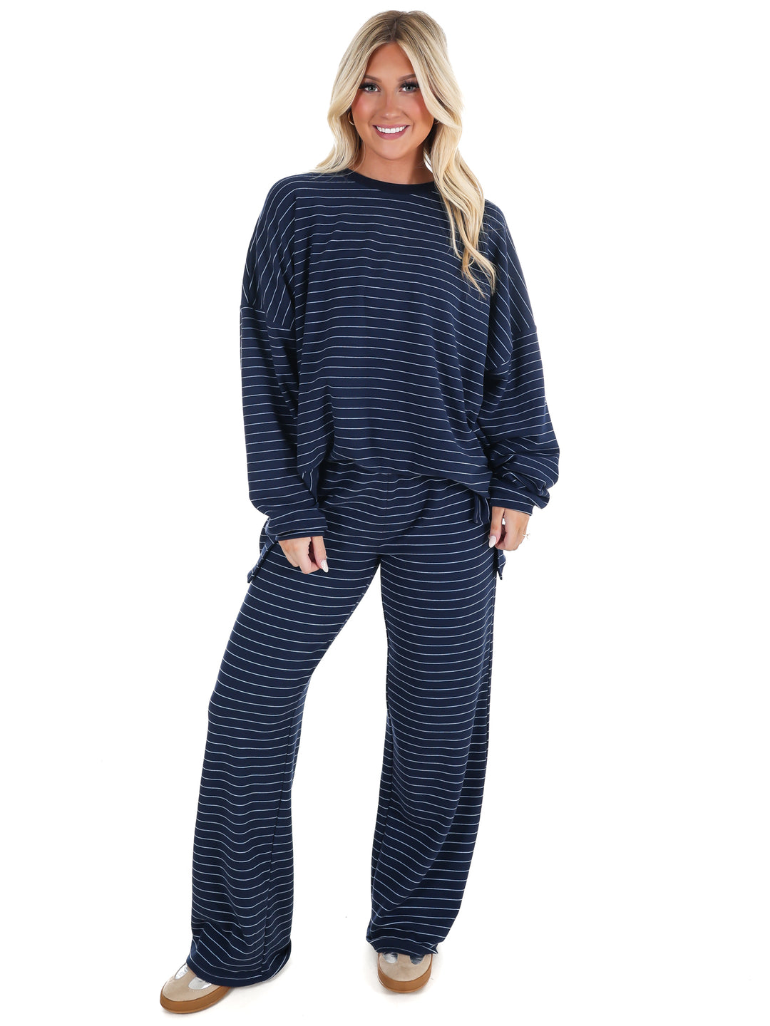 Warm Wishes Fleece Oversized Top