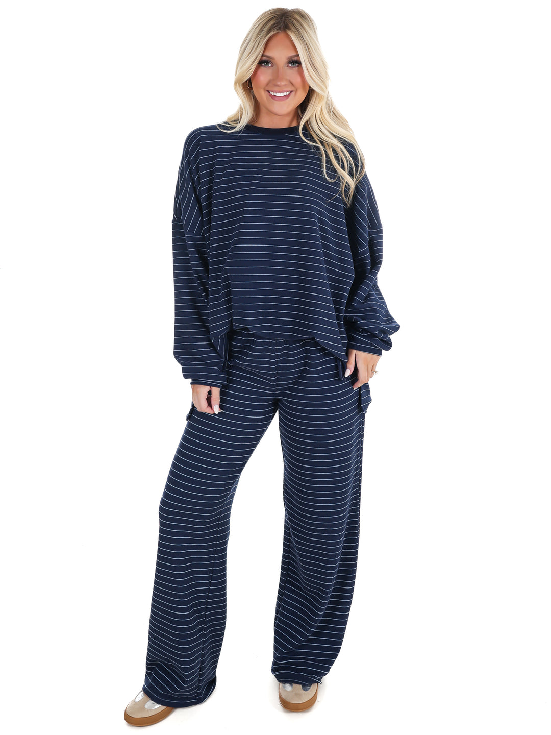 Warm Wishes Fleece Oversized Top