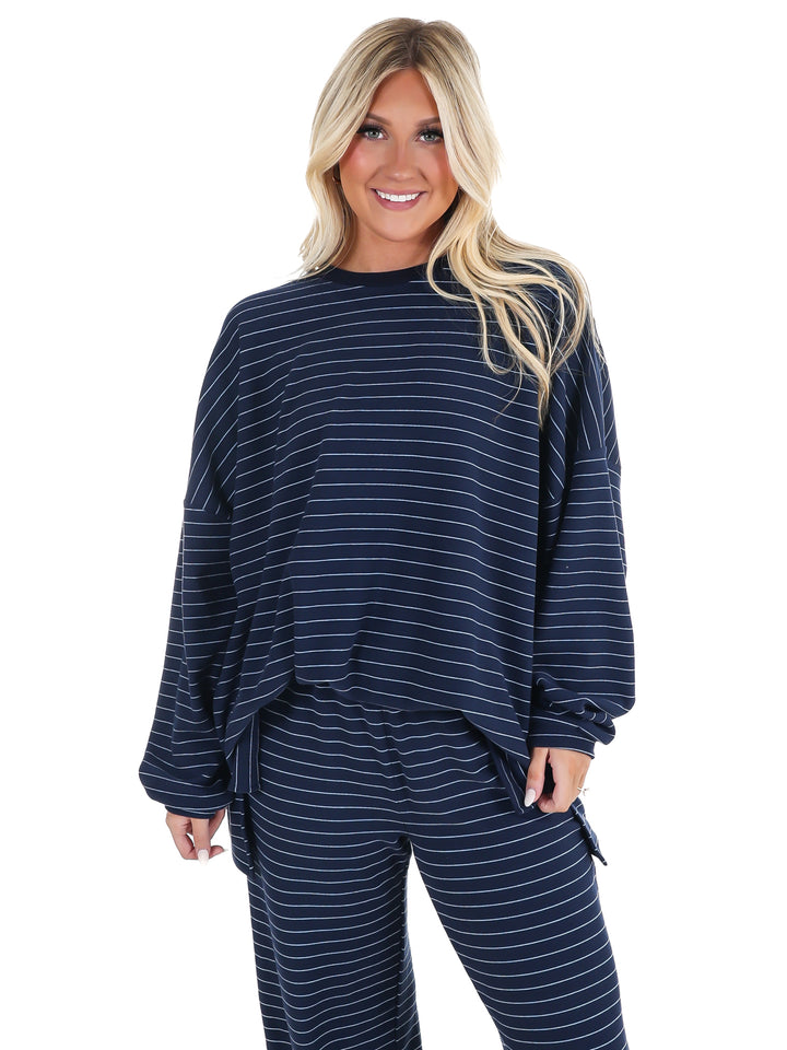 Warm Wishes Fleece Oversized Top