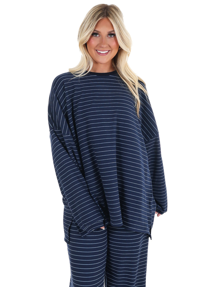 Warm Wishes Fleece Oversized Top