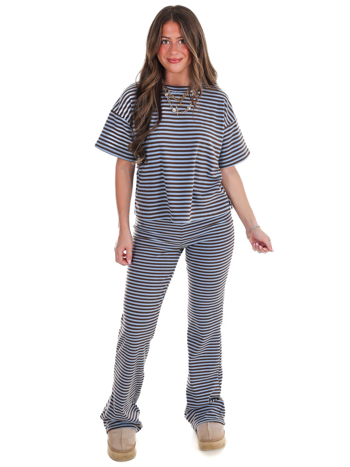 Day After Day Stripe Two Piece Set