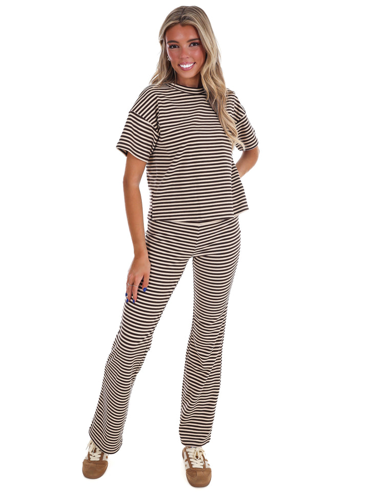 Day After Day Stripe Two Piece Set