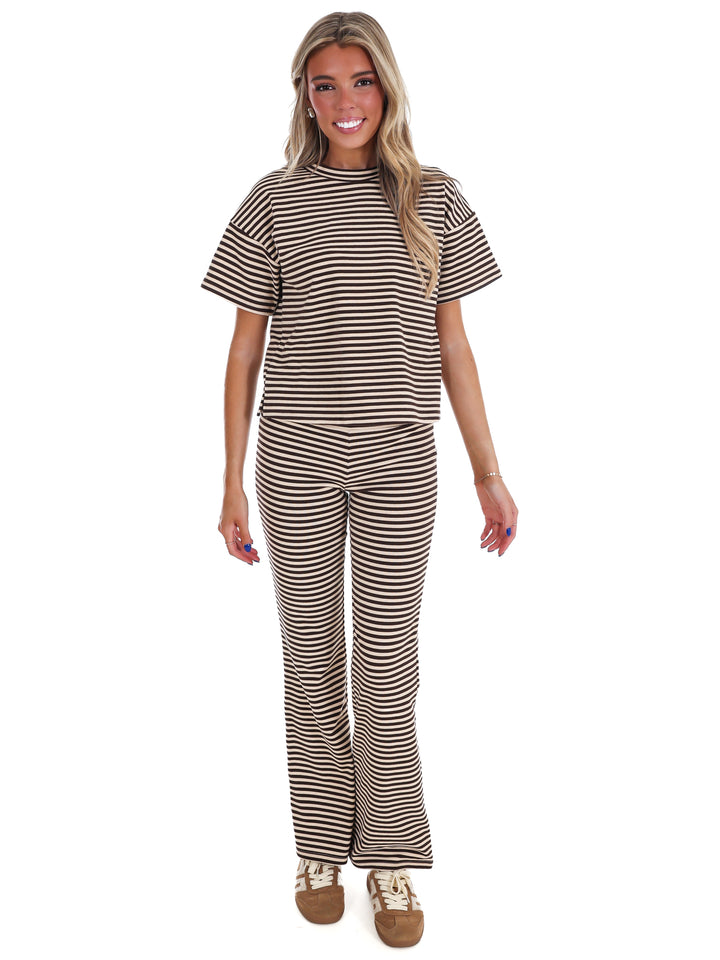 Day After Day Stripe Two Piece Set