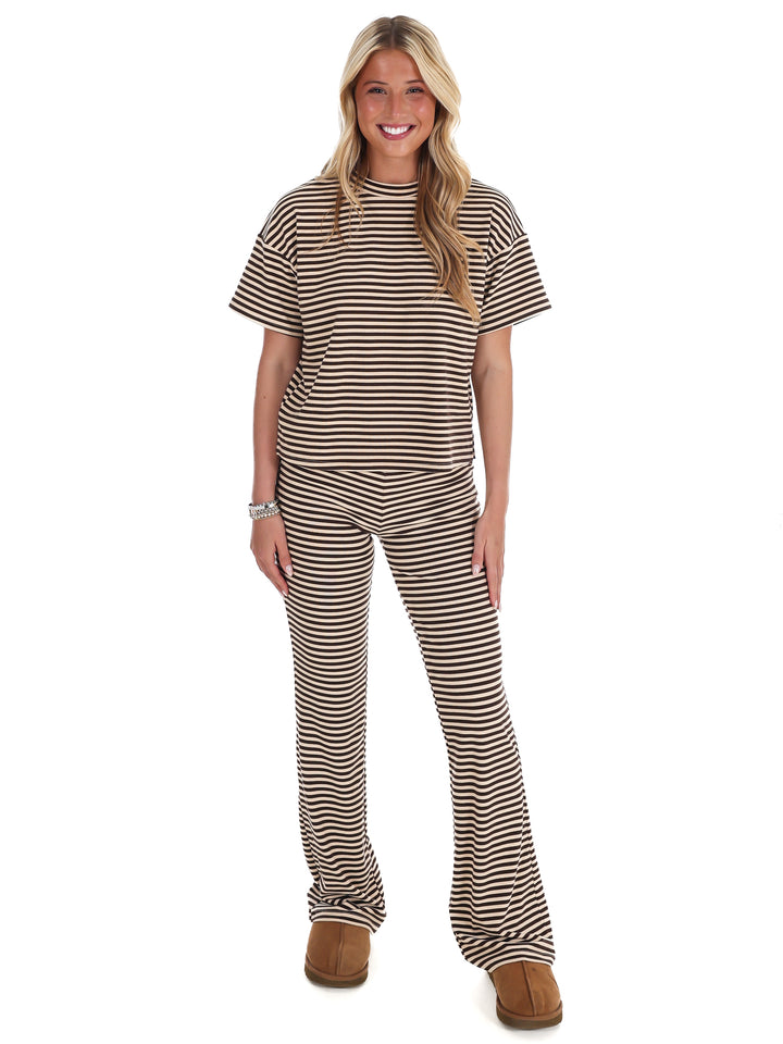 Day After Day Stripe Two Piece Set