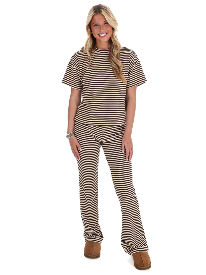Day After Day Stripe Two Piece Set