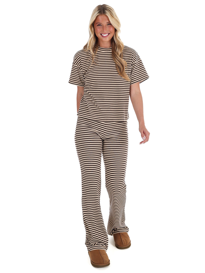 Day After Day Stripe Two Piece Set