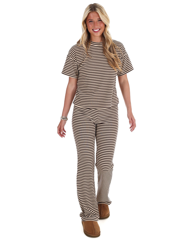 Day After Day Stripe Two Piece Set