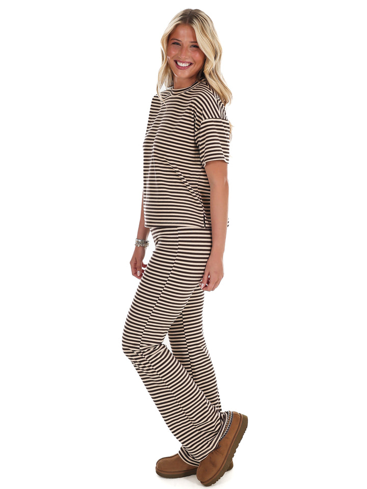 Day After Day Stripe Two Piece Set