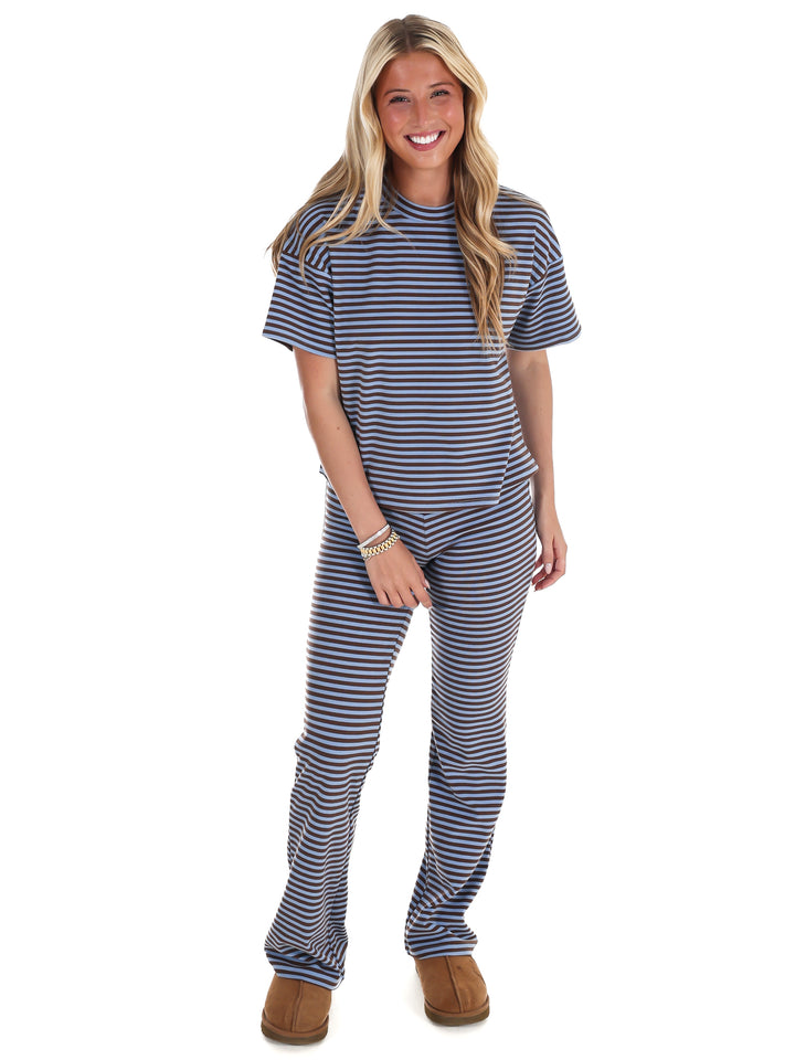 Day After Day Stripe Two Piece Set