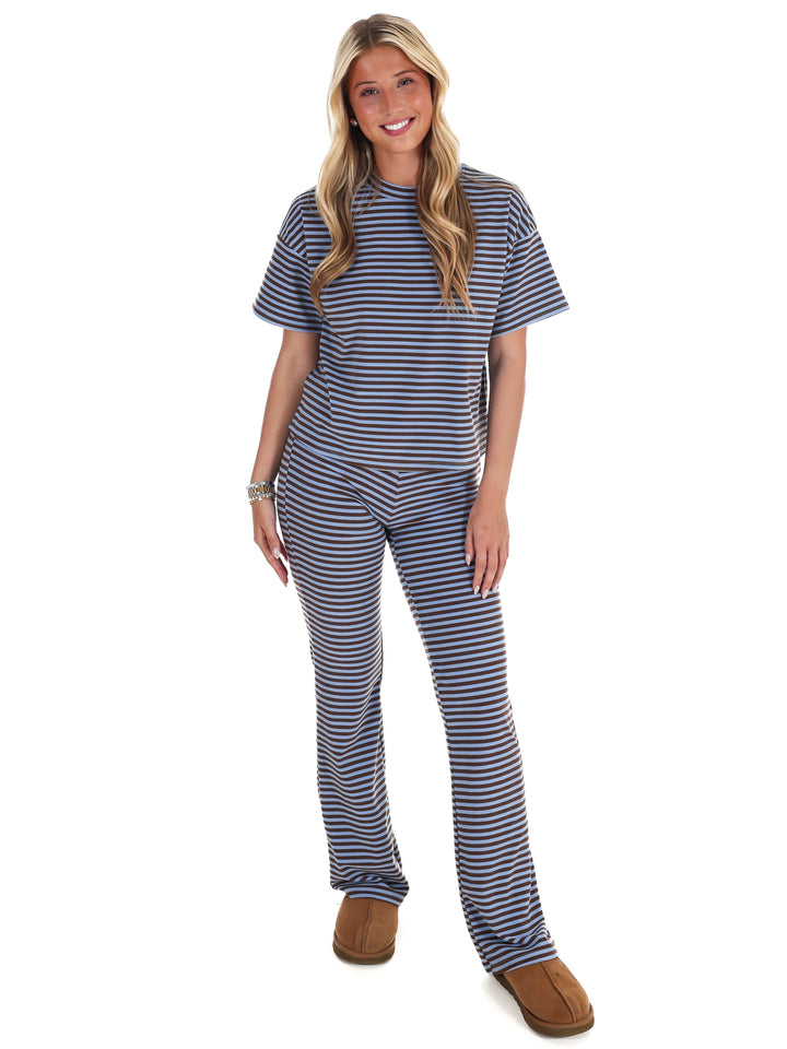Day After Day Stripe Two Piece Set
