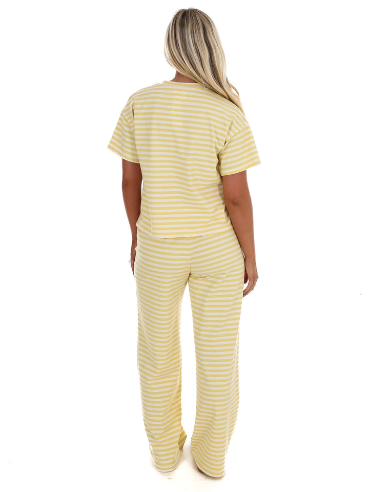 Straight Line Stripe Two Piece Set