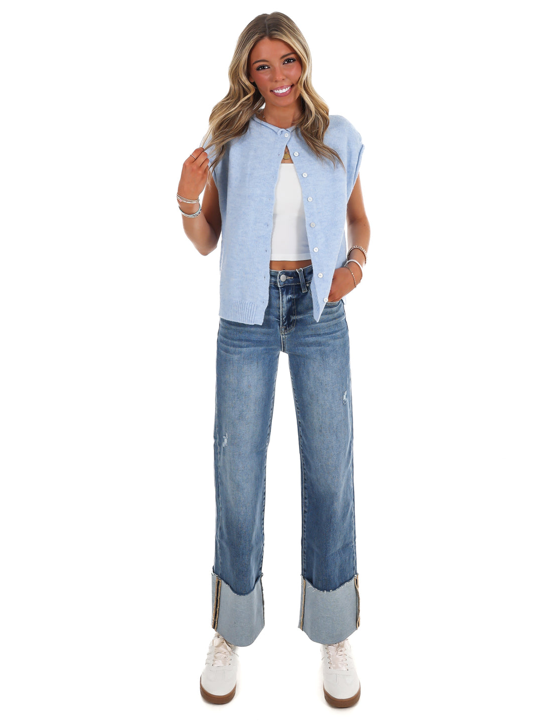 Heartstrings Sweater Vest Cardigan