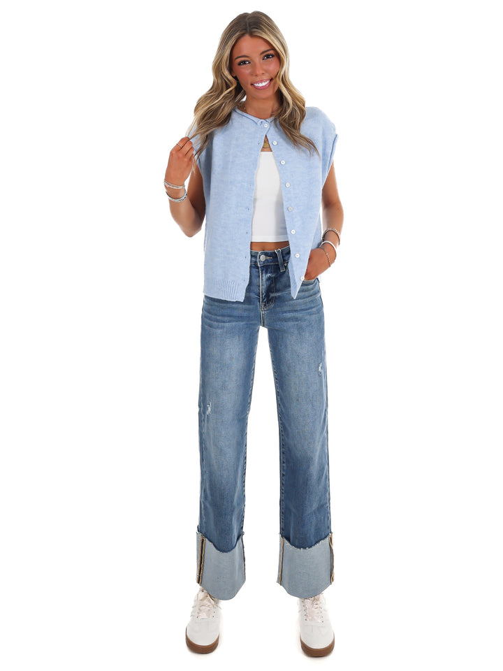 Heartstrings Sweater Vest Cardigan