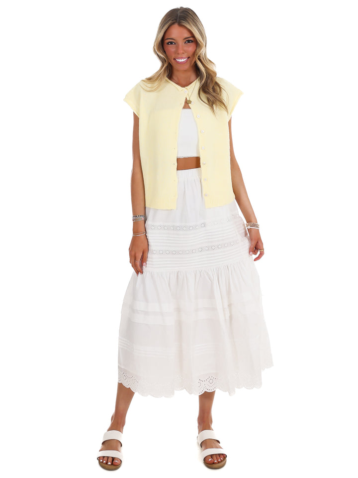 Heartstrings Sweater Vest Cardigan