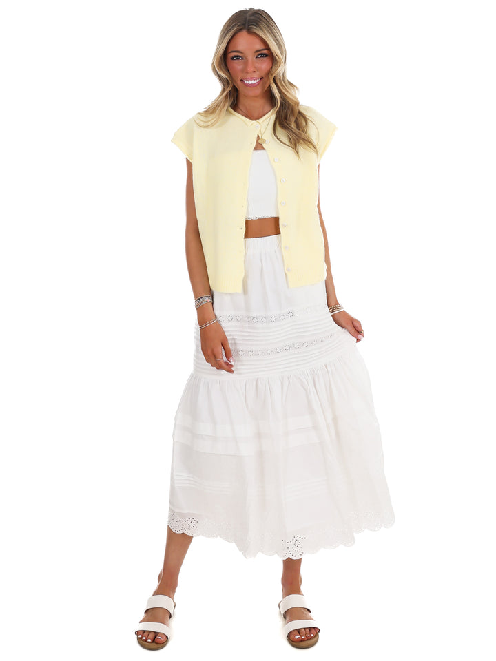 Heartstrings Sweater Vest Cardigan