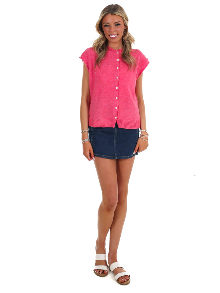 Heartstrings Sweater Vest Cardigan