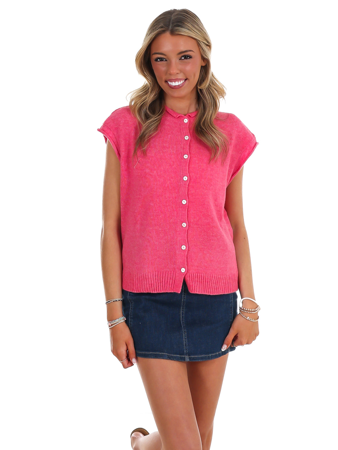 Heartstrings Sweater Vest Cardigan