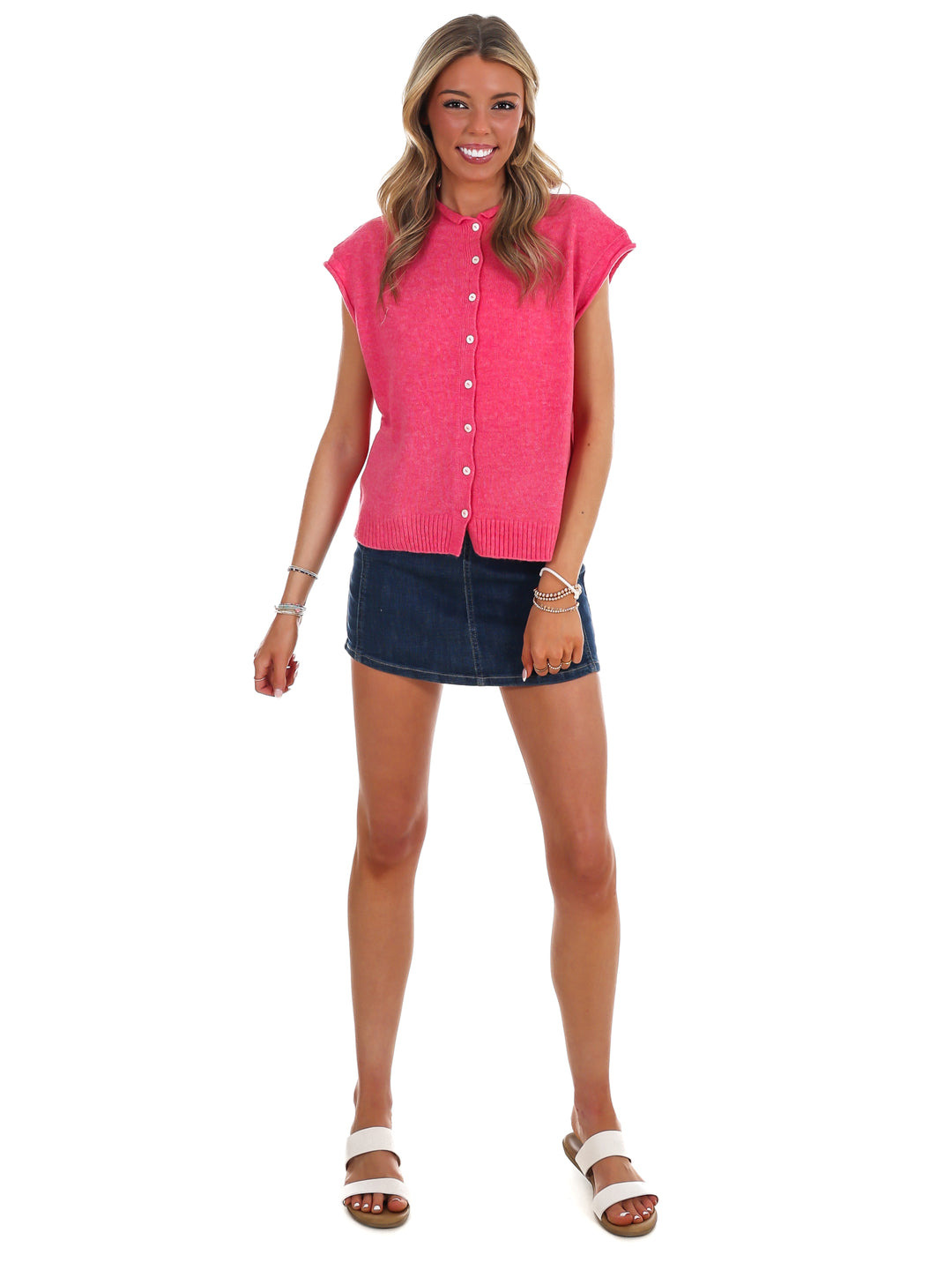 Heartstrings Sweater Vest Cardigan