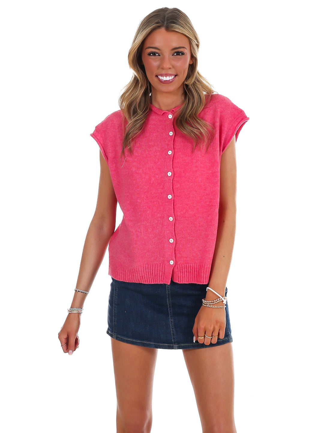 Heartstrings Sweater Vest Cardigan