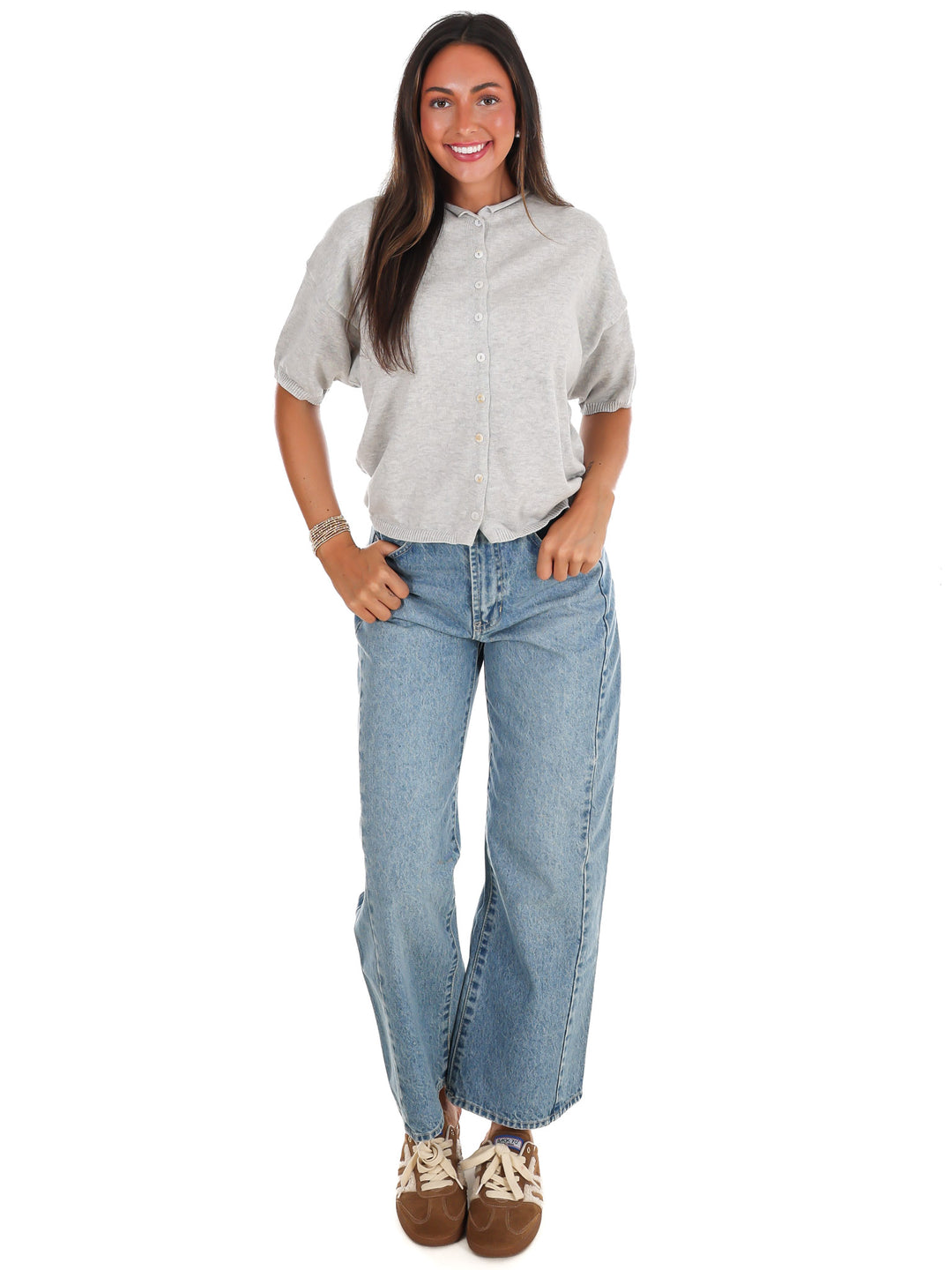Favorite Feeling Short Sleeve Cardigan