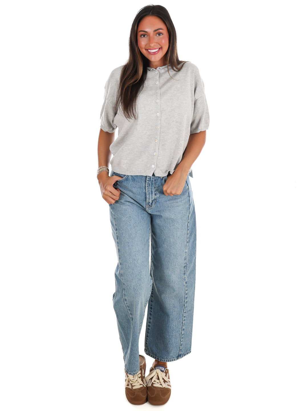 Favorite Feeling Short Sleeve Cardigan