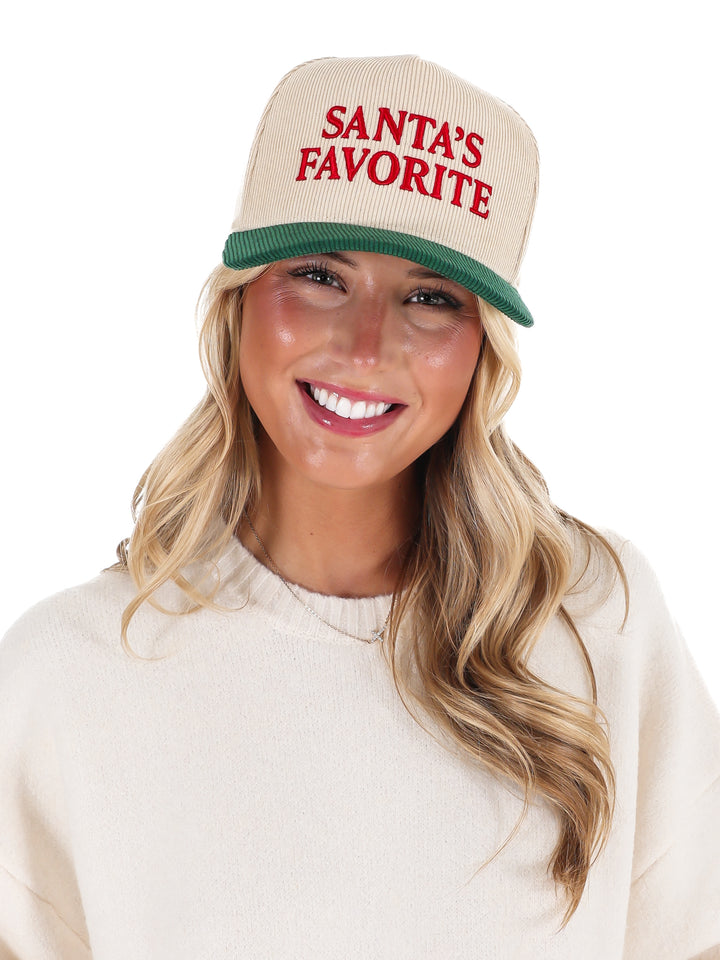 Santa's Favorite Corded Hat Doorbuster