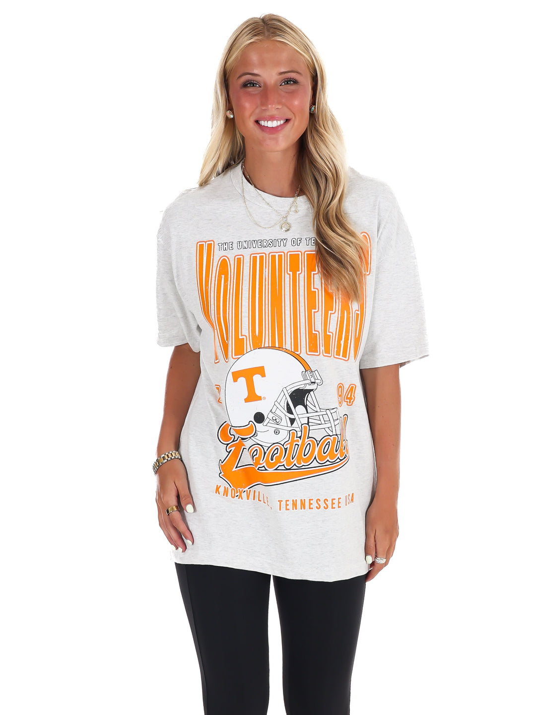 Tennessee Volunteers Football Vintage Oversized Tee