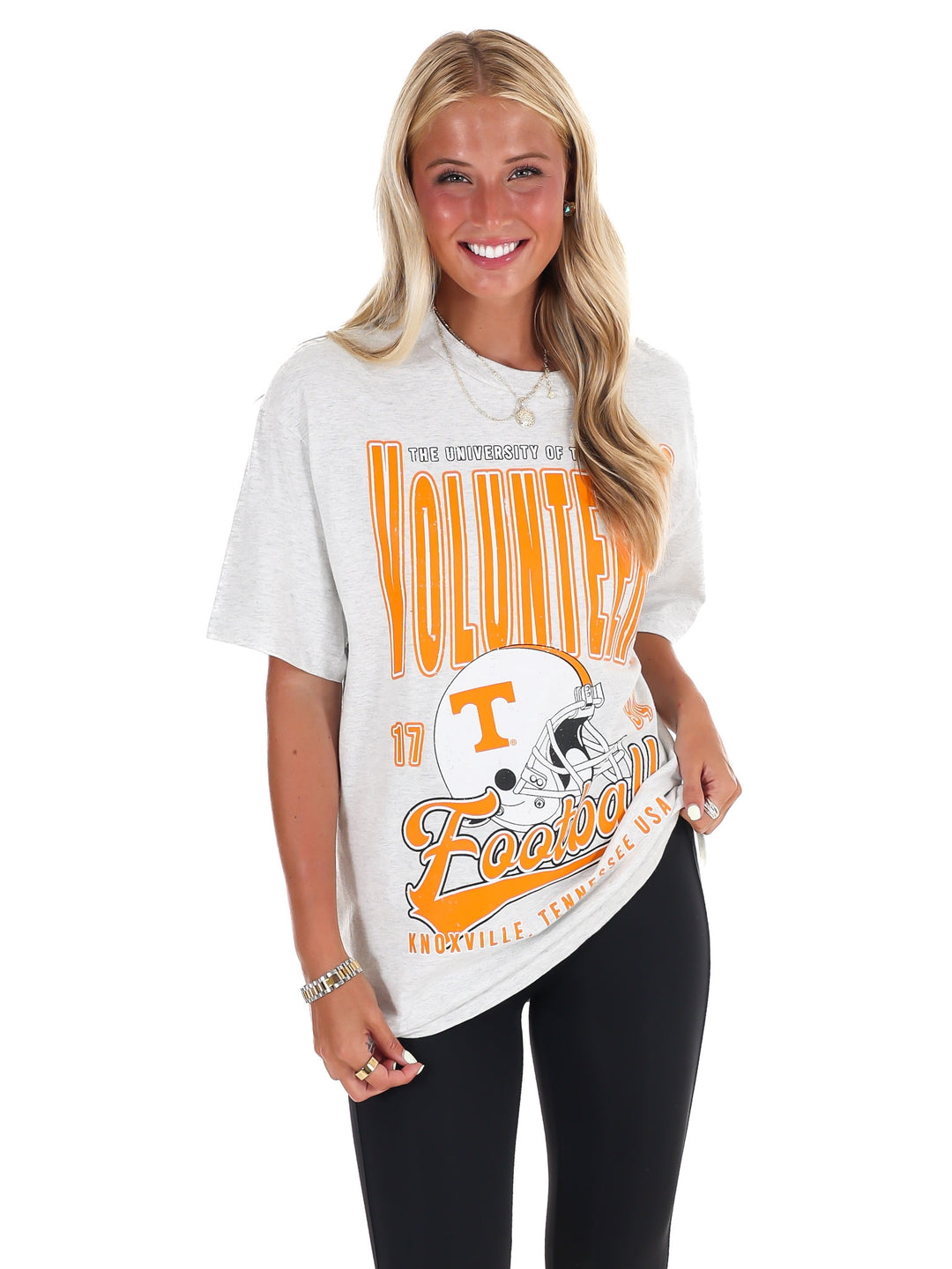 Tennessee Volunteers Football Vintage Oversized Tee