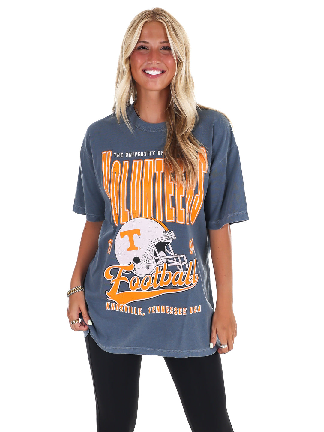 Tennessee Volunteers Football Vintage Oversized Tee