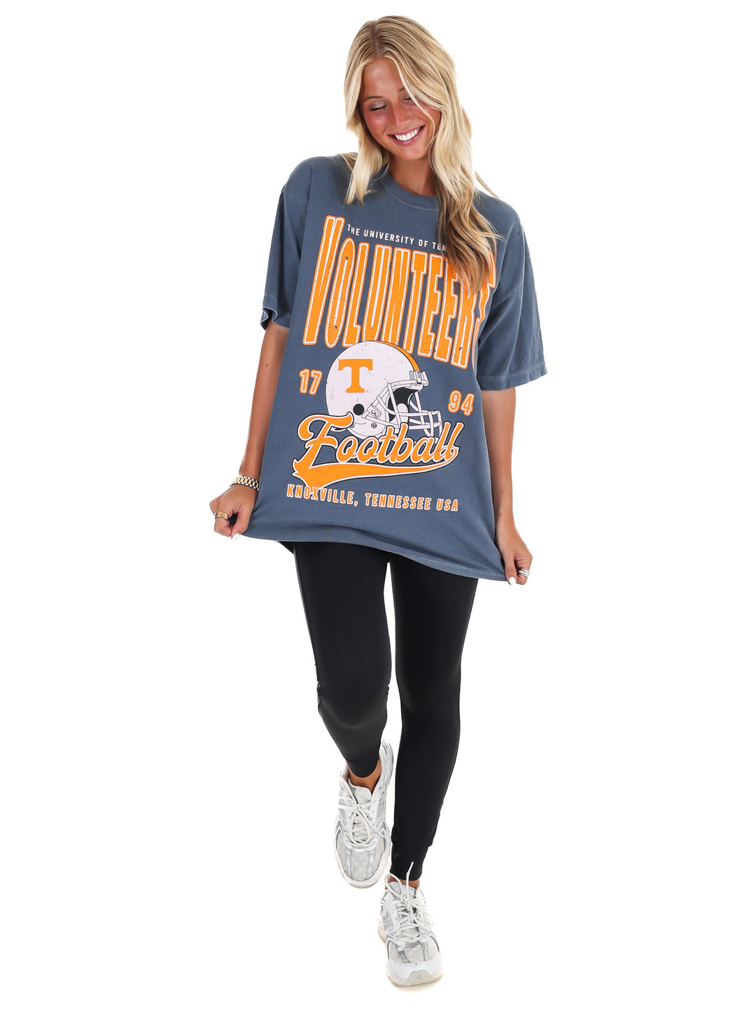 Tennessee Volunteers Football Vintage Oversized Tee