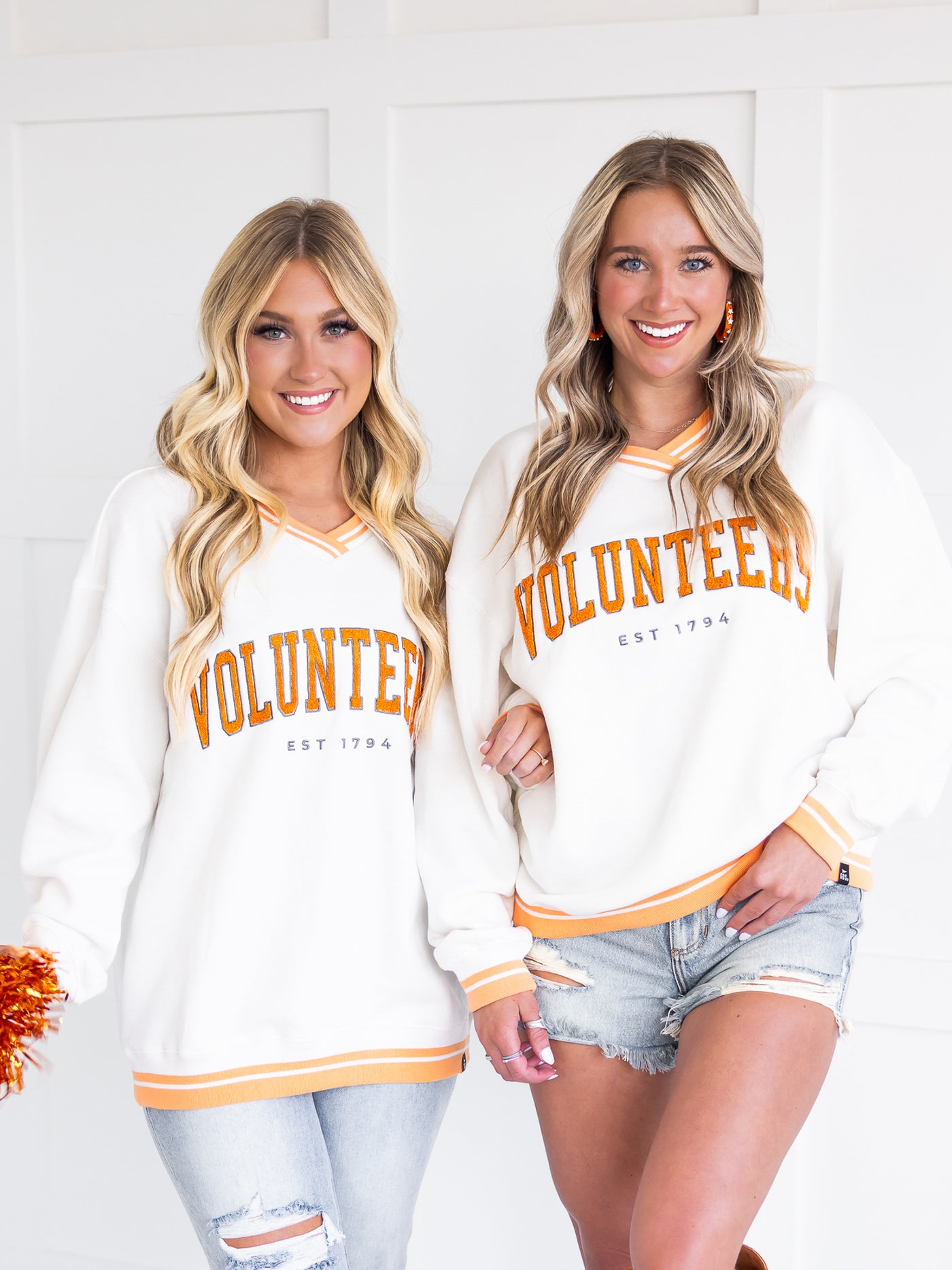 Tennessee Chenille Varsity V-Neck Pullover