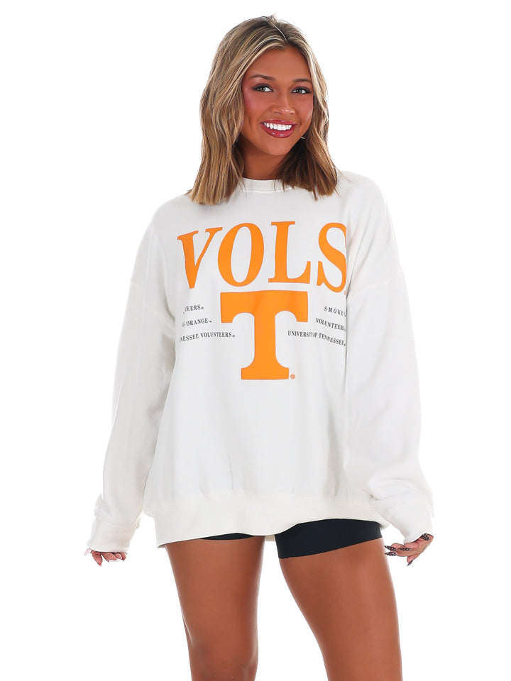 Tennessee Guccio Multimedia Fleece Crew